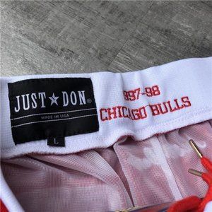 Red Just Don Chicago Bulls Red Shorts NBA